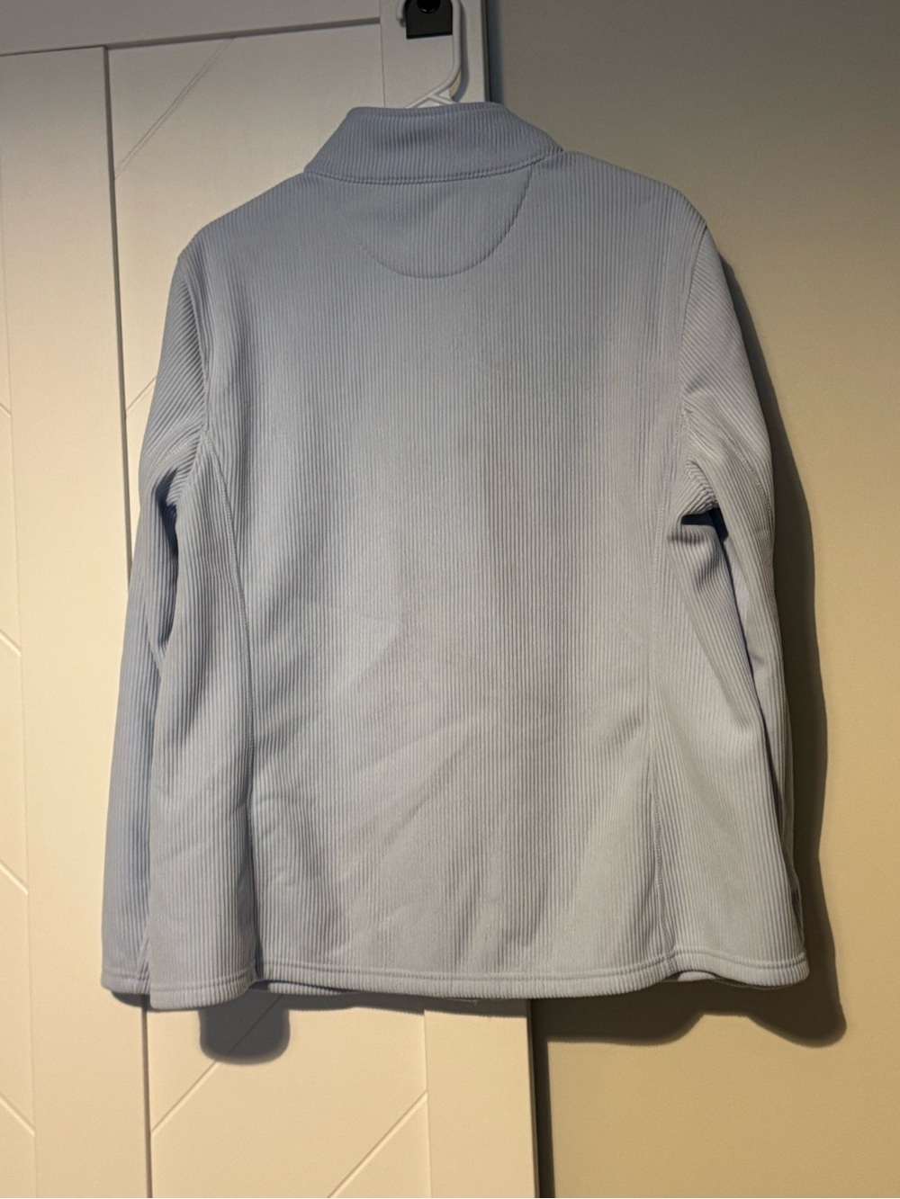 Andrew Marc Women’s XL Light Blue Ribbed Full Zip Jacket - Picture 7 of 7